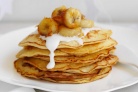 Macadamia & buttermilk pancakes with...