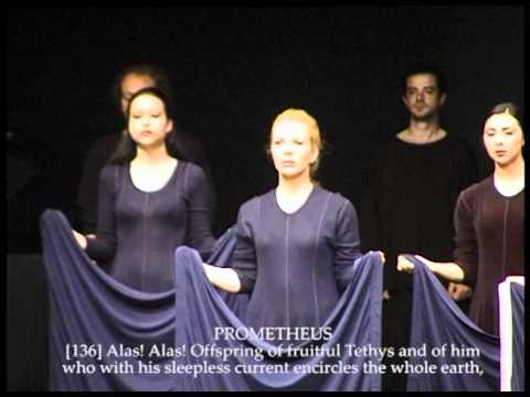 Live PROMETHEUS BOUND [88-285](original text - English subtitles) Theatre Erineos-Greece