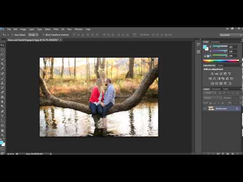 How to crop an image to a specific size and  aspect ratio using Photoshop CS6