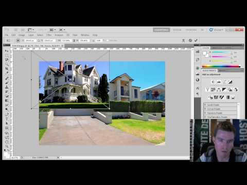 resizing an image in photoshop to be a certain aspect ratio