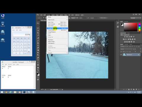 How to Change the Aspect Ratio of a Photo in Adobe Photoshop (4:3 into 16:9)