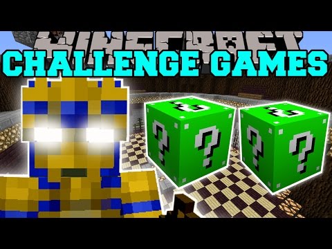 Minecraft: EGYPTIAN PHARAOH CHALLENGE GAMES - Lucky Block Mod - Modded Mini-Game