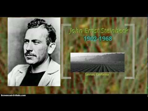 John Steinbeck (Of Mice and Men) -  Short Biography - GCSE English