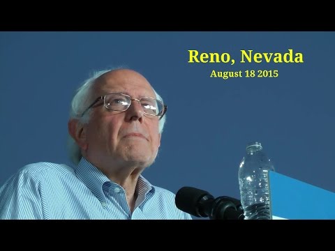 Bernie Sanders Full Speech 6/18/2015: Reno, Nevada