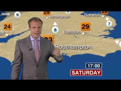 BBC Weather: Latest UK Weather Forecast - Saturday 1 October 2011 - Posted at 13:00 - Hot and Sunny