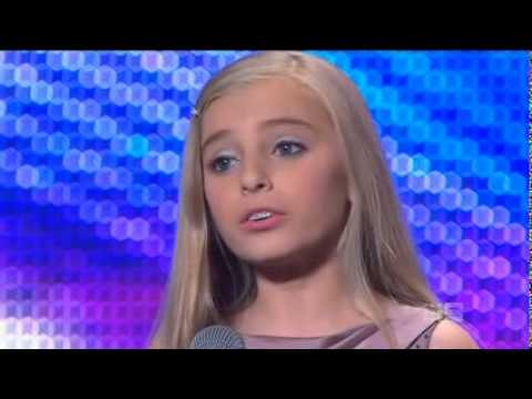 Paris Morgan  Schoolgirl  Australias Got Talent 2014  Audition FULL