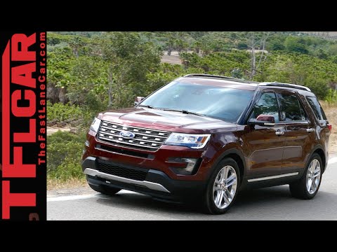 2016 Ford Explorer First Drive Review: New Style & Engine, Same Utility