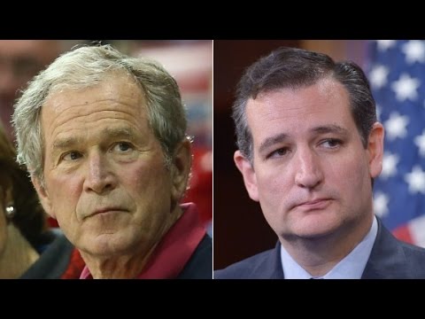 George W. Bush makes shocking statement about Sen. Ted Cruz