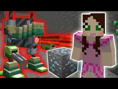 Minecraft: MINING ROBOTS CHALLENGE - Custom Mod Challenge [S8E10]