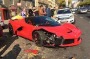 La Ferrari Crash
