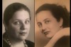 Jenna Price (L) and her mother at the same age. 