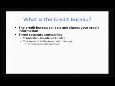 Personal Finance: Class 3 - Credit