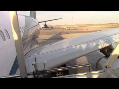 OMAN AIR Airbus A330 Flight Frankfurt to Bangkok (via Muscat)