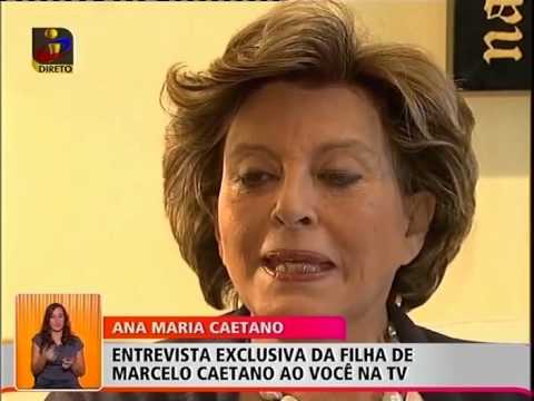 Manuel Luís Goucha conversa com filha de Marcelo Caetano