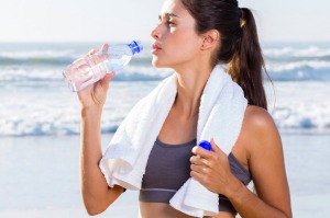 Keep your fluids up to look after your skin this summer.