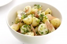 Potato and prosciutto salad