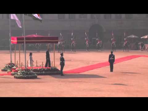 Ceremonial Reception of the Emperor of Japan and Empress of Japan - 02-12-13