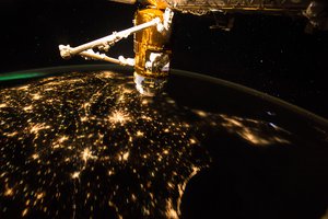 On Sept. 17, 2015, NASA astronaut Scott Kelly captured images and video from the International Space Station during an early morning flyover of the United States.