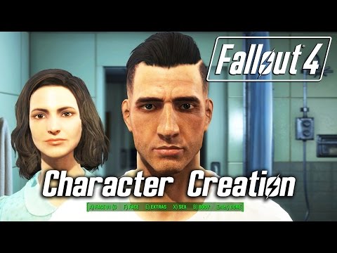 Fallout 4 - Character Creation (All Options)