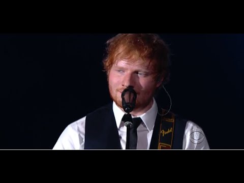 ED SHEERAN THINKING OUT LOUD LIVE PERFORMANCE | 55TH GRAMMY AWARD