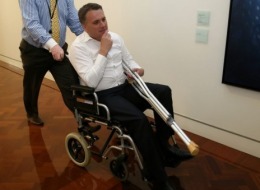 Jamie Briggs Says He Tackled Tony Abbott, But Denies Smashing Marble Table