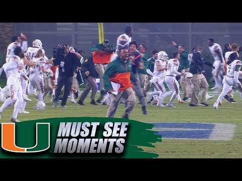 Wildest Ending You'll Ever See: Miami Wins on 8-Lateral Last Second Play