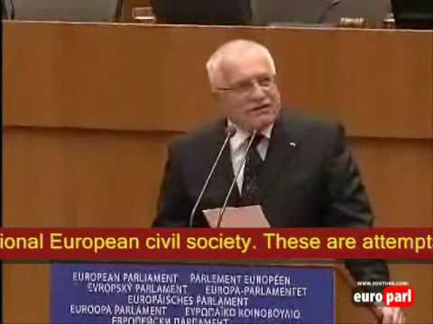 Václav Klaus stands up for Freedom