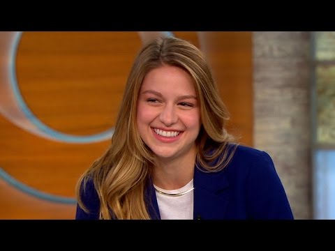 Melissa Benoist on "Supergirl," Jeb Bush's "hot" comment