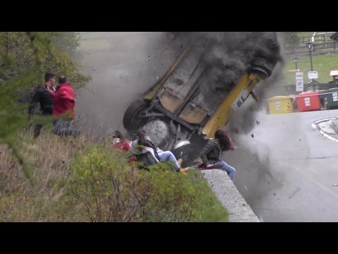 Jolly Rally Valle d'Aosta 2014 - Big crash