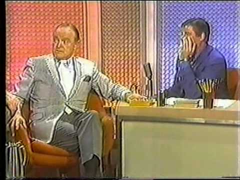 Tonight Show with guest host Jerry Lewis interviewing Bob Hope 1970