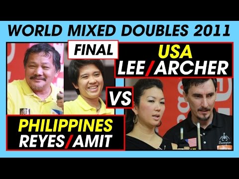 Efren Reyes / Amit (PHI) - Jeanette Lee / Archer (USA) ● FINAL ● World Mixed Doubles 2011