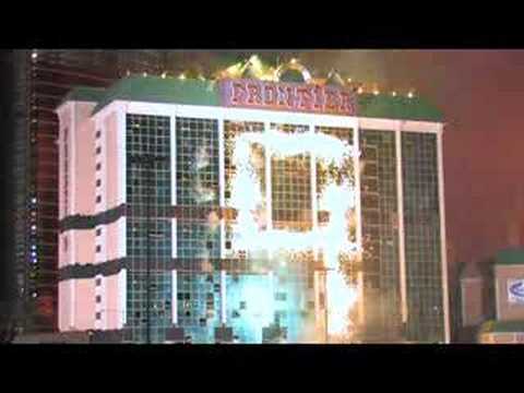 New Frontier Hotel Implosion Las Vegas