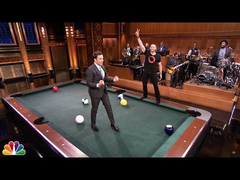 Pool Bowling with Hugh Jackman