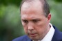 Visible moved: Immigration Minister Peter Dutton has seen the plight Jordan's refugees first hand.