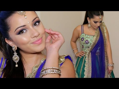 Bright Diwali Indian Makeup Tutorial 2015 | Kaushal Beauty