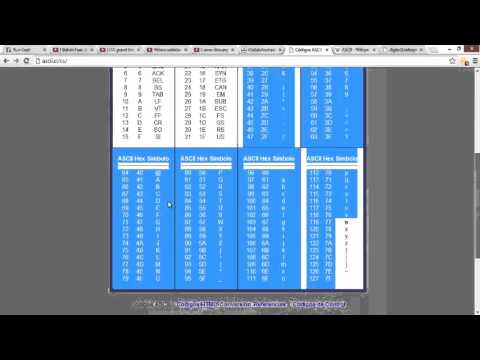 19.Que el ASCII Y COMO USARLO