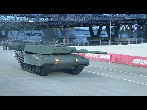 HD 5 - Singapore National Day Parade 2014 : Military Assets Segment [720p]