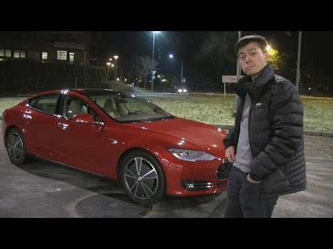 Bjørn's Tesla Model S #1: Oslo - Trondheim Norwegian winter driving