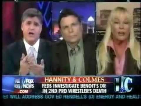 Lanny Poffo and Debra Marshall on Hannity and Colmes 1 of 2