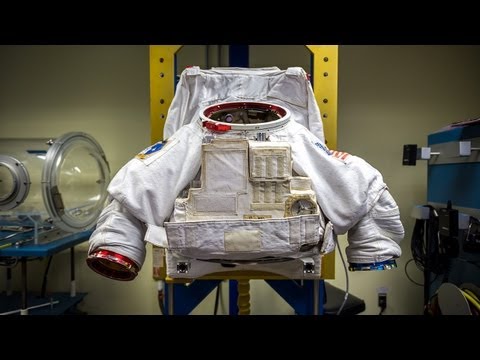 How Astronauts Put on Space Suits