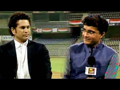 Sachin's World Cup: Tendulkar Discusses Ganguly's Captaincy