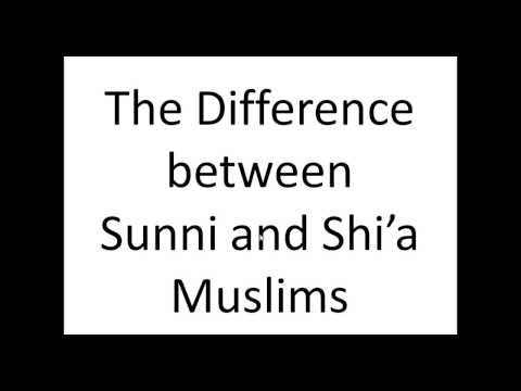 Sunni and Shi'a Muslims Differences