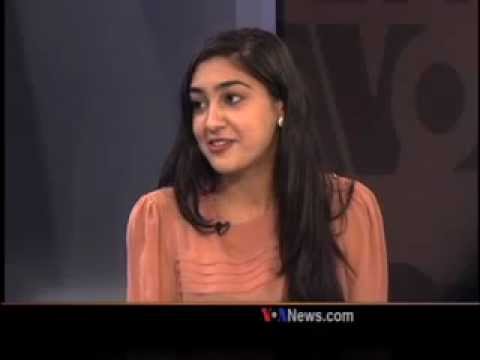 Nawa Arsala (GW ASU President) Live on VOA (Dari)