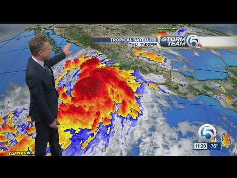 Category 5 Hurricane Patricia heading for Mexico