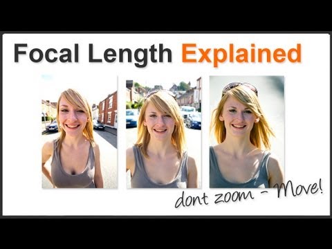 Photography Tip - Don't zoom - MOVE! Focal Length Explained