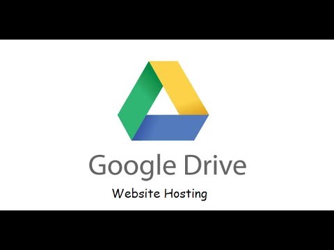 Free Web Hosting On Google Drive