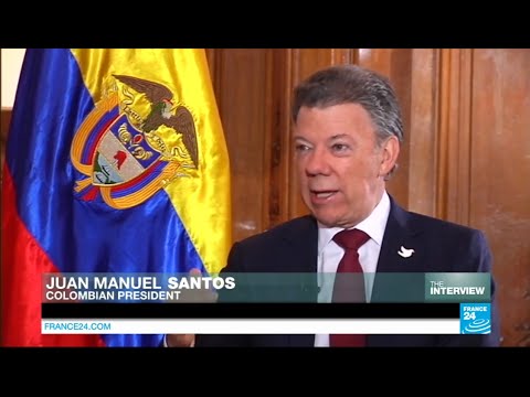 Exclusive interview of Colombian president Juan Manuel Santos