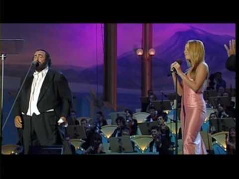 mariah carey and luciano pavarotti - hero