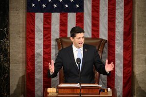 Rep. Paul Ryan, R-Wis. speaks in the House Chamber on Capitol Hill in Washington, Thursday, Oct. 29, 2015.