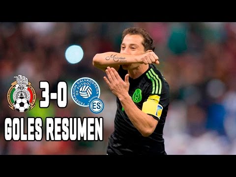 Mexico vs El Salvador 3-0 2015 GOLES RESUMEN Eliminatorias al Mundial